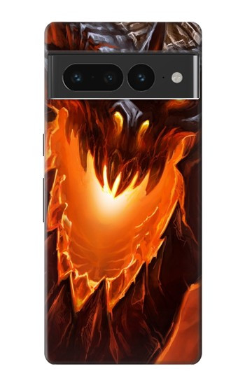 W0414 Fire Dragon Case Cover Custodia e Flip Case per Google Pixel 7 Pro