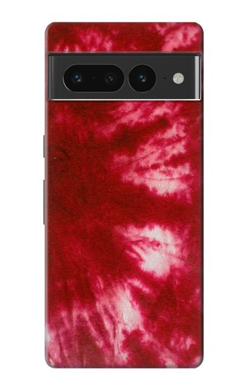 W2480 Tie Dye Red Case Cover Custodia e Flip Case per Google Pixel 7 Pro