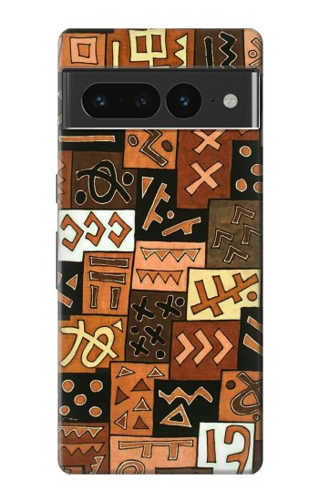 W3460 Mali Art Pattern Case Cover Custodia e Flip Case per Google Pixel 7 Pro