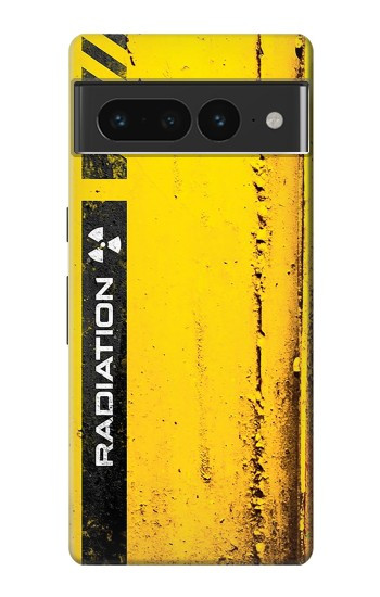 W3714 Radiation Warning Case Cover Custodia e Flip Case per Google Pixel 7 Pro