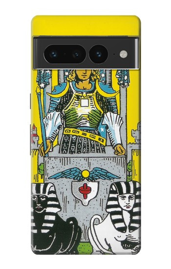 W3739 Tarot Card The Chariot Case Cover Custodia e Flip Case per Google Pixel 7 Pro