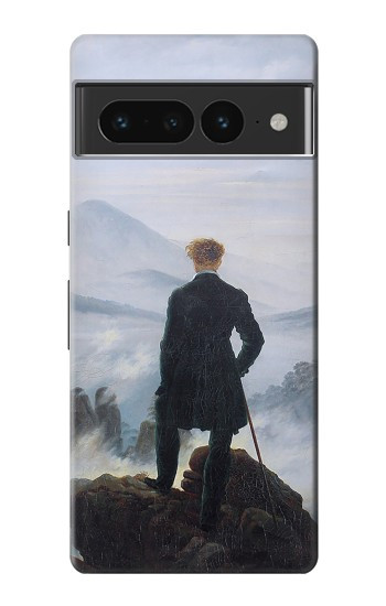 W3789 Wanderer above the Sea of Fog Case Cover Custodia e Flip Case per Google Pixel 7 Pro