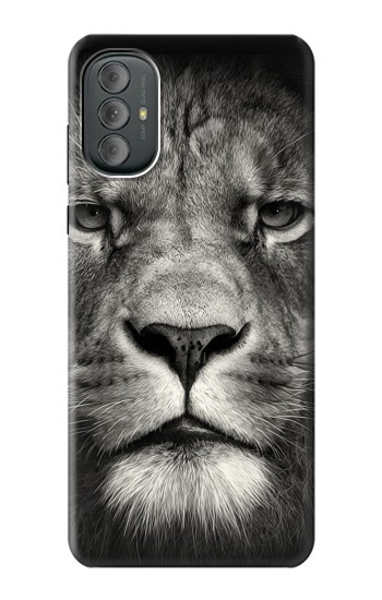 W1352 Lion Face Case Cover Custodia e Flip Case per Motorola Moto G Power 2022, G Play 2023 W1352 Lion Face Case Cover Custodia e Flip Case per Motorola Moto G Power 2022, G Play 2023