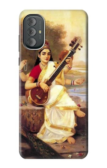 W1420 Saraswati Hindu Goddess Case Cover Custodia e Flip Case per Motorola Moto G Power 2022, G Play 2023