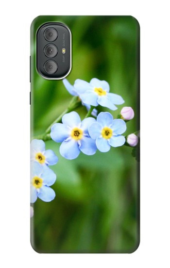 W1818 Forget Me Not Case Cover Custodia e Flip Case per Motorola Moto G Power 2022, G Play 2023