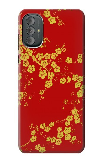 W2050 Cherry Blossoms Chinese Graphic Printed Case Cover Custodia e Flip Case per Motorola Moto G Power 2022, G Play 2023