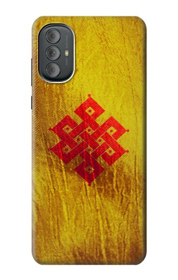 W2318 Eternal Knot Buddhist Spiritual Meditation Case Cover Custodia e Flip Case per Motorola Moto G Power 2022, G Play 2023
