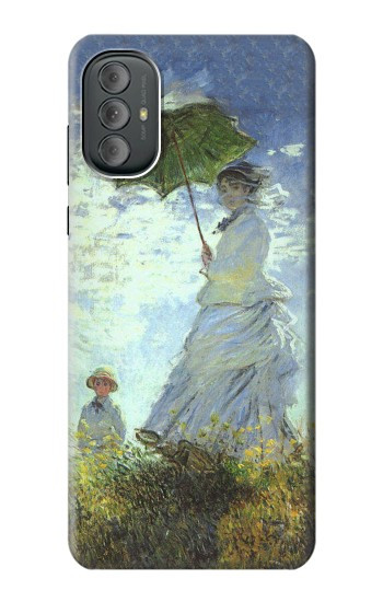 W2415 Claude Monet Woman with a Parasol Case Cover Custodia e Flip Case per Motorola Moto G Power 2022, G Play 2023