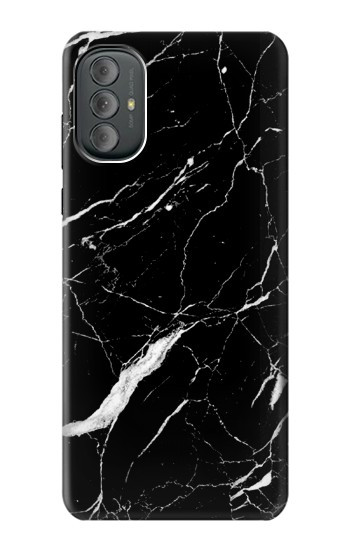 W2895 Black Marble Graphic Printed Case Cover Custodia e Flip Case per Motorola Moto G Power 2022, G Play 2023