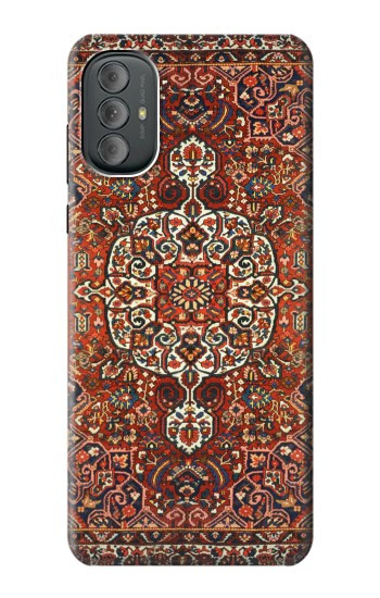 W3813 Persian Carpet Rug Pattern Case Cover Custodia e Flip Case per Motorola Moto G Power 2022, G Play 2023