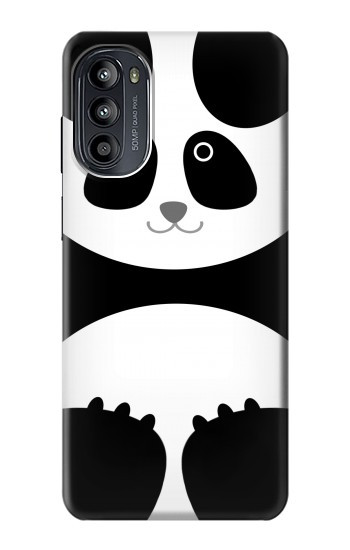 W2085 Panda Minimalist Case Cover Custodia e Flip Case per Motorola Moto G52, G82 5G
