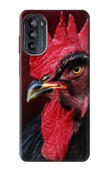 W3797 Chicken Rooster Case Cover Custodia e Flip Case per Motorola Moto G52, G82 5G