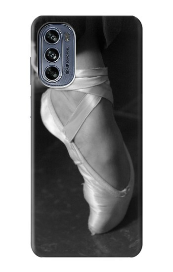 W1593 Ballet Pointe Shoe Case Cover Custodia e Flip Case per Motorola Moto G62 5G