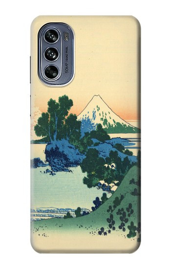 W2075 Katsushika Hokusai The Inume Pass in Kai Case Cover Custodia e Flip Case per Motorola Moto G62 5G