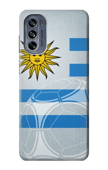 W2995 Uruguay Football Soccer Case Cover Custodia e Flip Case per Motorola Moto G62 5G