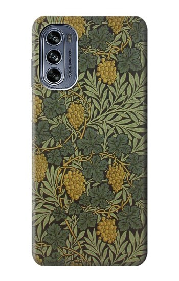 W3662 William Morris Vine Pattern Case Cover Custodia e Flip Case per Motorola Moto G62 5G