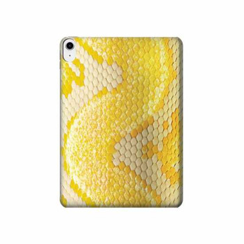 W2713 Yellow Snake Skin Graphic Printed Tablet Case Cover Custodia per iPad 10.9 (2025,2022)