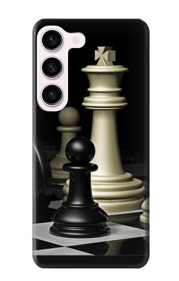 W2262 Chess King Case Cover Custodia e Flip Case per Samsung Galaxy S23