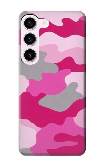 W2525 Pink Camo Camouflage Case Cover Custodia e Flip Case per Samsung Galaxy S23
