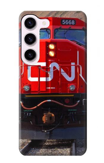 W2774 Train Canadian National Railway Case Cover Custodia e Flip Case per Samsung Galaxy S23