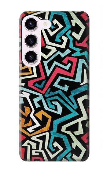 W3712 Pop Art Pattern Case Cover Custodia e Flip Case per Samsung Galaxy S23