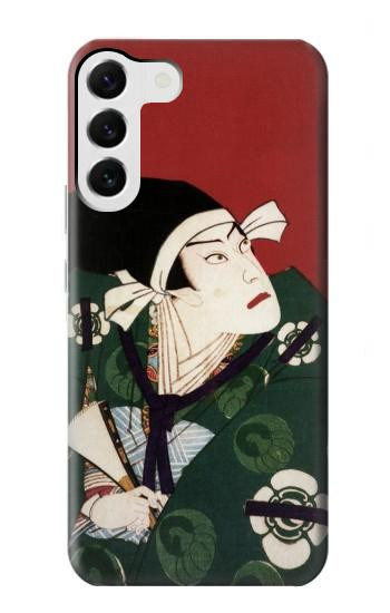W2498 Japan Art Toyohara Kunichika Case Cover Custodia e Flip Case per Samsung Galaxy S23 Plus