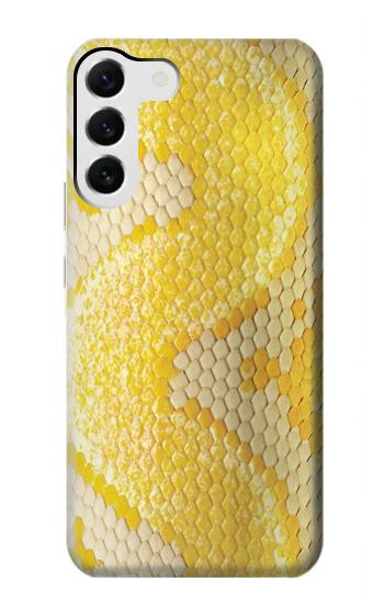 W2713 Yellow Snake Skin Graphic Printed Case Cover Custodia e Flip Case per Samsung Galaxy S23 Plus W2713 Yellow Snake Skin Graphic Printed Case Cover Custodia e Flip Case per Samsung Galaxy S23 Plus