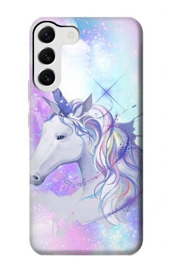W3375 Unicorn Case Cover Custodia e Flip Case per Samsung Galaxy S23 Plus