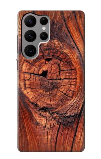 W0603 Wood Graphic Printed Case Cover Custodia e Flip Case per Samsung Galaxy S23 Ultra