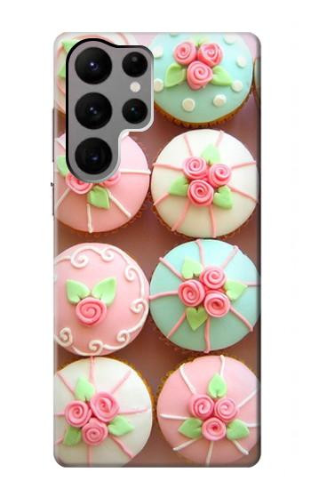 W1718 Yummy Cupcakes Case Cover Custodia e Flip Case per Samsung Galaxy S23 Ultra