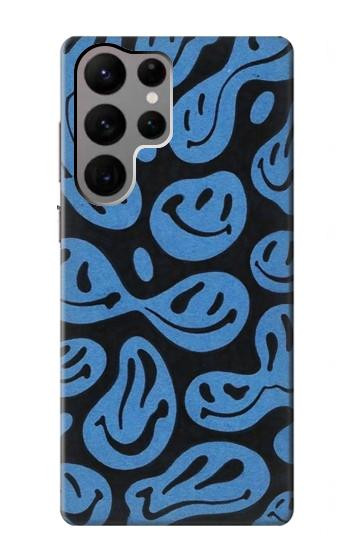 W3679 Cute Ghost Pattern Case Cover Custodia e Flip Case per Samsung Galaxy S23 Ultra