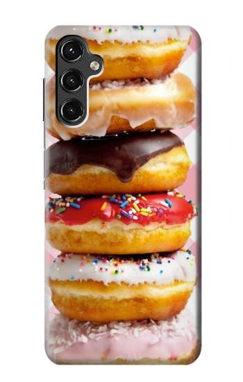 W2431 Fancy Sweet Donuts Case Cover Custodia e Flip Case per Samsung Galaxy A14 5G