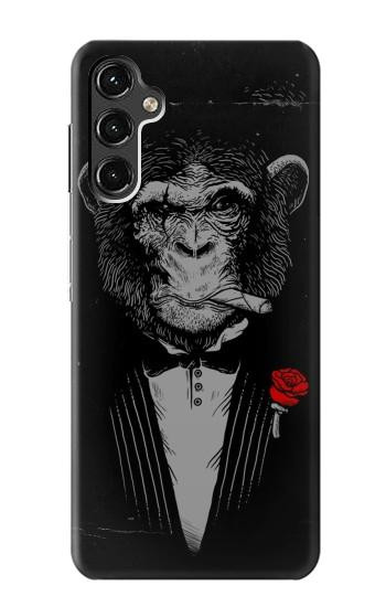 W3167 Funny Monkey God Father Case Cover Custodia e Flip Case per Samsung Galaxy A14 5G