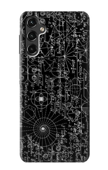 W3808 Mathematics Blackboard Case Cover Custodia e Flip Case per Samsung Galaxy A14 5G