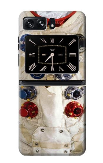 W2639 Neil Armstrong White Astronaut Space Suit Case Cover Custodia e Flip Case per Motorola Moto Razr 2022