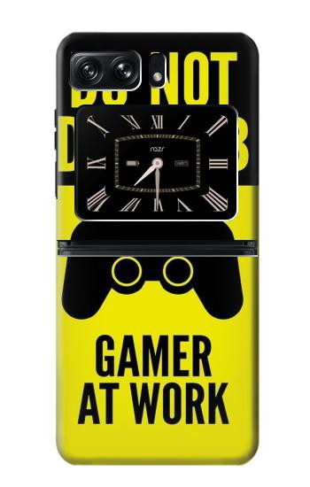 W3515 Gamer Work Case Cover Custodia e Flip Case per Motorola Moto Razr 2022