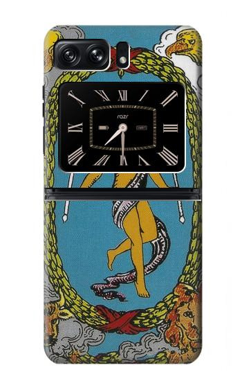W3746 Tarot Card The World Case Cover Custodia e Flip Case per Motorola Moto Razr 2022