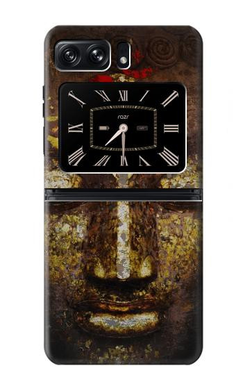W3874 Buddha Face Ohm Symbol Case Cover Custodia e Flip Case per Motorola Moto Razr 2022