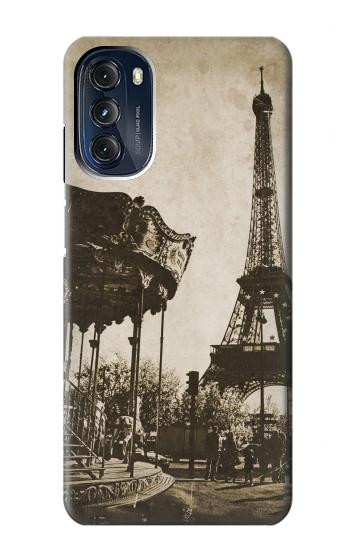 W2174 Eiffel Tower Vintage Paris Case Cover Custodia e Flip Case per Motorola Moto G 5G (2023)