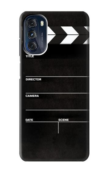 W2479 Director Clapboard Case Cover Custodia e Flip Case per Motorola Moto G 5G (2023)