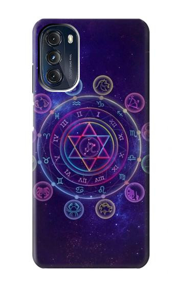 W3461 Zodiac Case Cover Custodia e Flip Case per Motorola Moto G 5G (2023)