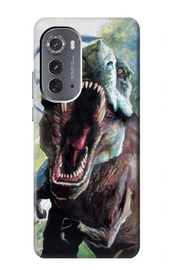 W1453 Trex Tyrannosaurus Rex Dinosaur Case Cover Custodia e Flip Case per Motorola Edge (2022)