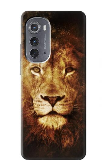 W3182 Lion Case Cover Custodia e Flip Case per Motorola Edge (2022)