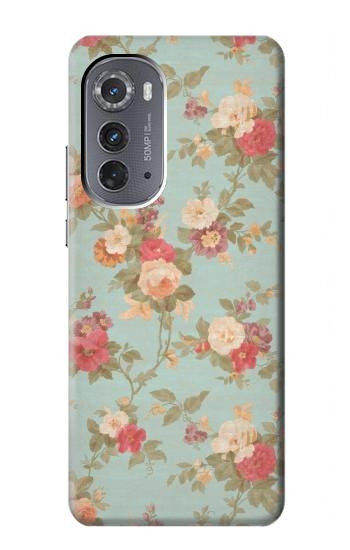 W3910 Vintage Rose Case Cover Custodia e Flip Case per Motorola Edge (2022)