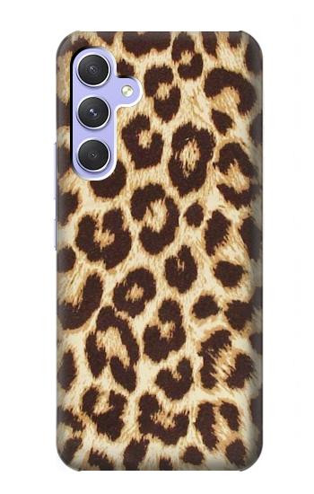 W2204 Leopard Pattern Graphic Printed Case Cover Custodia e Flip Case per Samsung Galaxy A54 5G