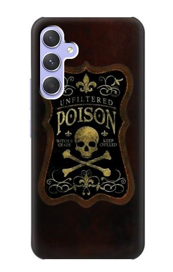 W2649 Unfiltered Poison Vintage Glass Bottle Case Cover Custodia e Flip Case per Samsung Galaxy A54 5G W2649 Unfiltered Poison Vintage Glass Bottle Case Cover Custodia e Flip Case per Samsung Galaxy A54 5G
