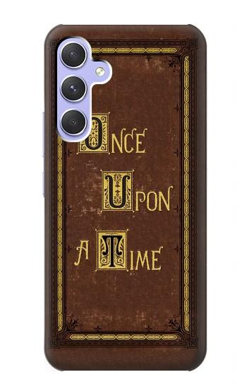 W2824 Once Upon a Time Book Cover Case Cover Custodia e Flip Case per Samsung Galaxy A54 5G