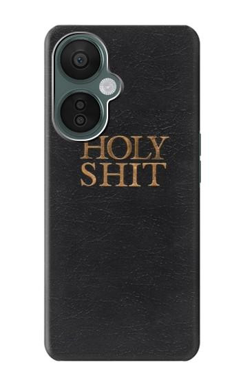 W3166 Funny Holy Shit Case Cover Custodia e Flip Case per OnePlus Nord CE 3 Lite, Nord N30 5G