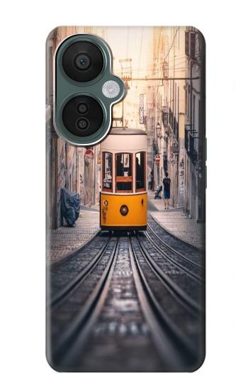 W3867 Trams in Lisbon Case Cover Custodia e Flip Case per OnePlus Nord CE 3 Lite, Nord N30 5G