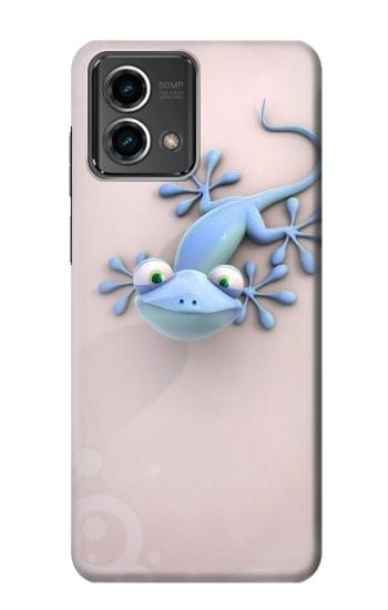 W1631 Funny Gecko Lizard Case Cover Custodia e Flip Case per Motorola Moto G Stylus 5G (2023)